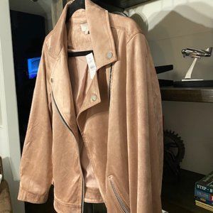 Loft Blush Suede Jackie